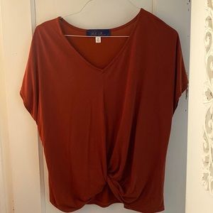 Burnt orange top